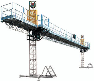 対のマストの上昇の仕事プラットホーム/上昇の安全設備 1500 -構造のための 3600kgs