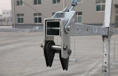 Temporary Suspended Platform Cradle with Plastic Spray Painted / Hot Galvanized